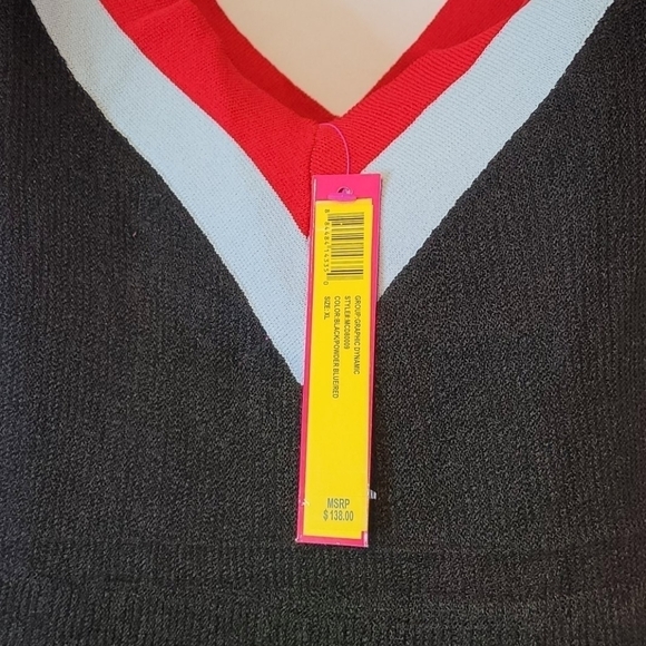 CATHERINE Malandrino V Neck and V Back Pleated Dress - Picture 8 of 14